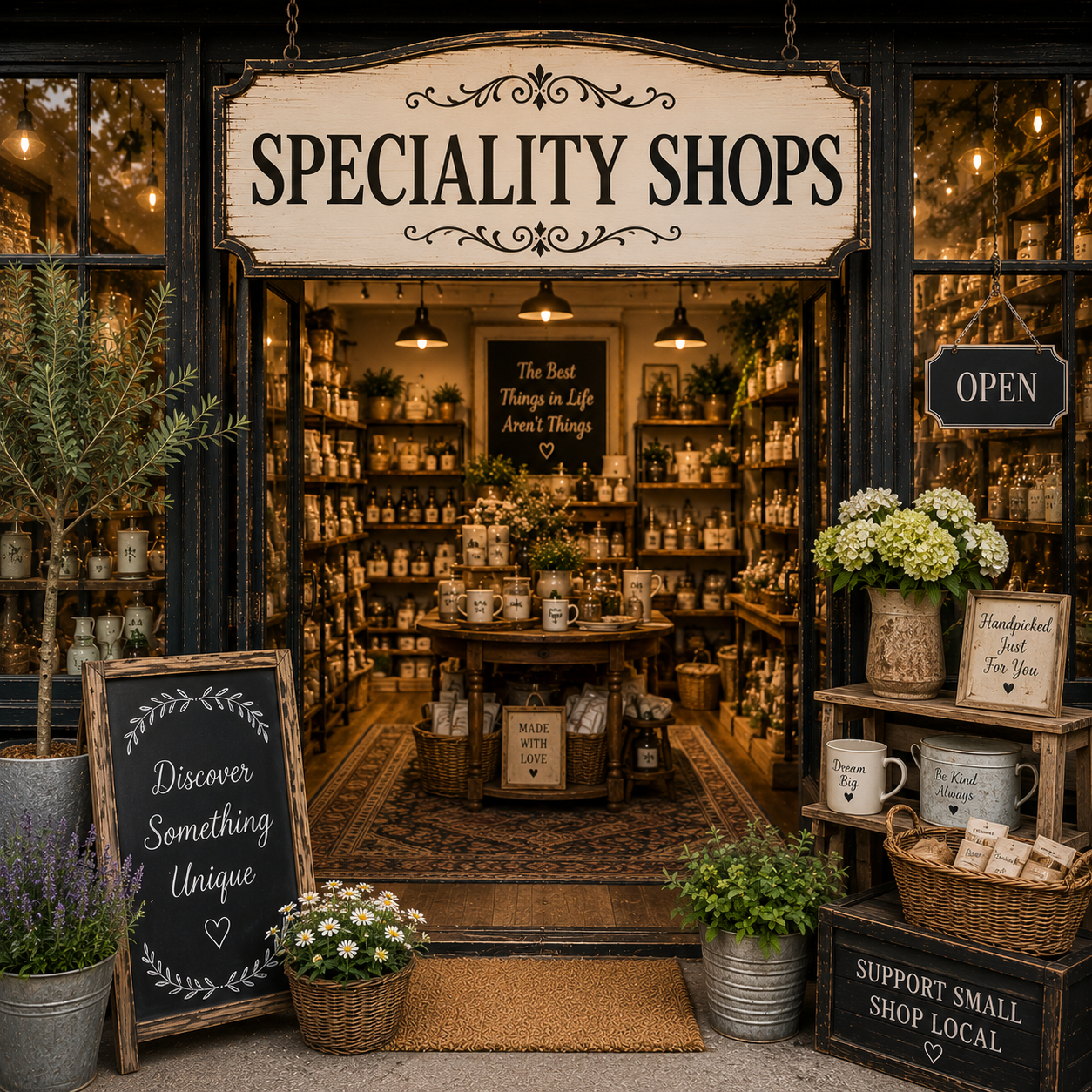 Speciality Shops